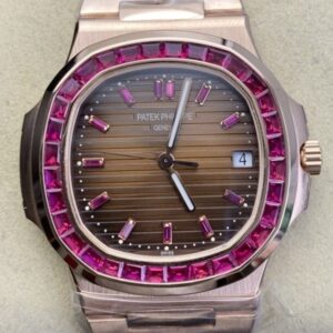 Patek Philippe Nautilus Replica - PPF Custom 5711 Red Diamond