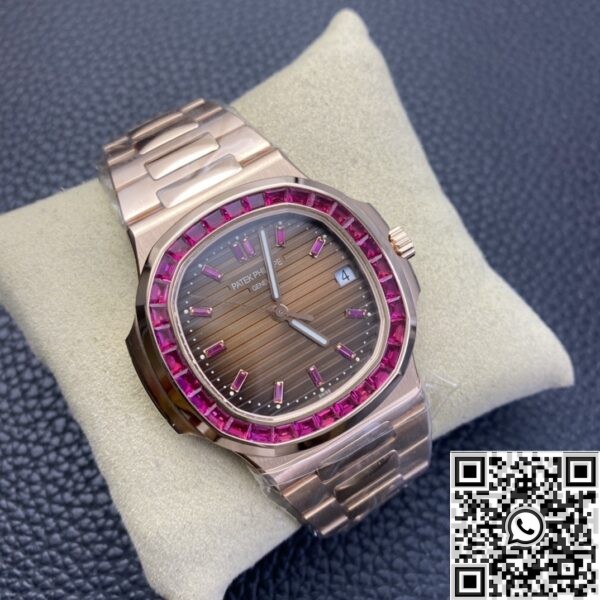 Patek Philippe Nautilus Replica - PPF Custom 5711 Red Diamond