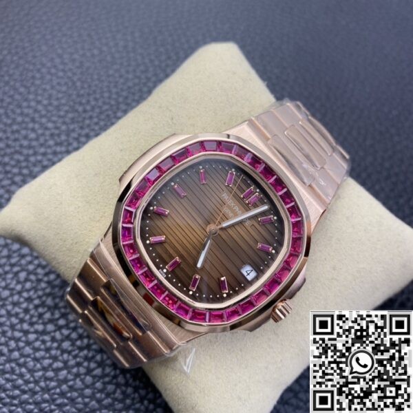 Patek Philippe Nautilus Replica - PPF Custom 5711 Red Diamond