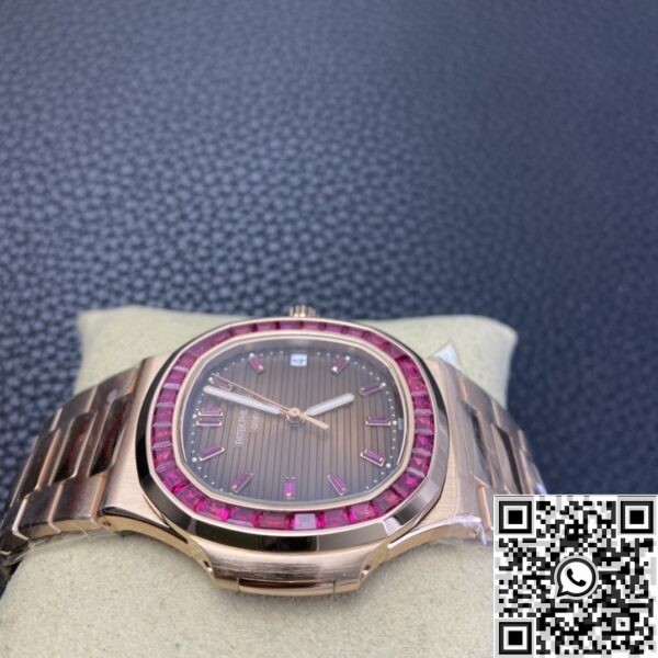 Patek Philippe Nautilus Replica - PPF Custom 5711 Red Diamond