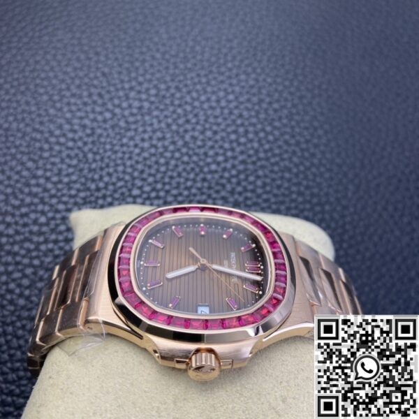 Patek Philippe Nautilus Replica - PPF Custom 5711 Red Diamond