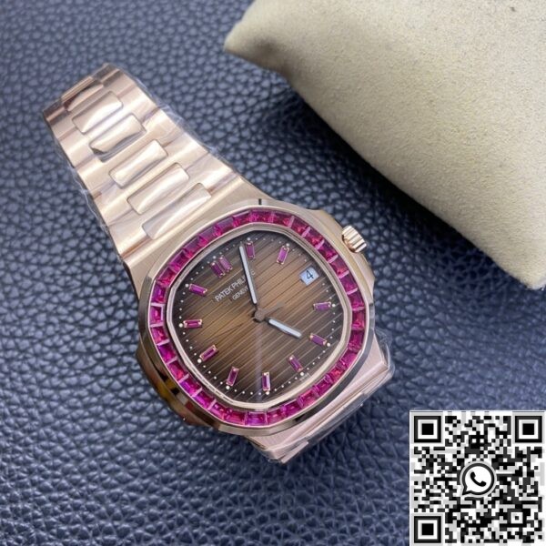 Patek Philippe Nautilus Replica - PPF Custom 5711 Red Diamond