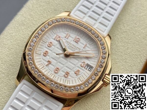 Patek Philippe Replicas Aquanaut 5068R-010 Rose Gold Diamond