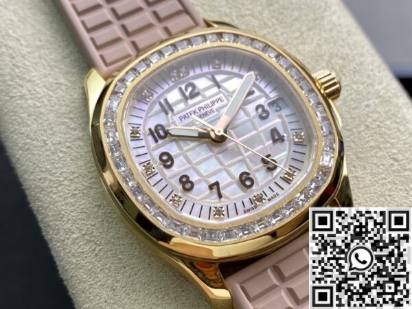 Fake Patek Philippe Aquanaut 5072R-001 Rose Gold Diamond