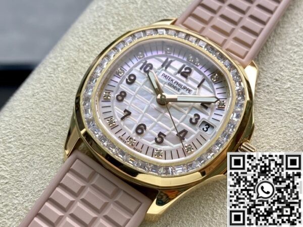 Fake Patek Philippe Aquanaut 5072R-001 Rose Gold Diamond