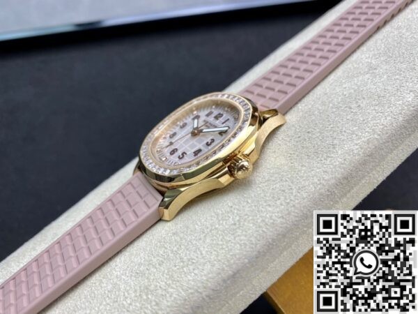 Fake Patek Philippe Aquanaut 5072R-001 Rose Gold Diamond