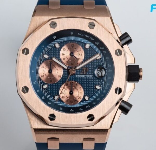 AP Gold Replica Watch Royal Oak Offshore 26238OR Rose