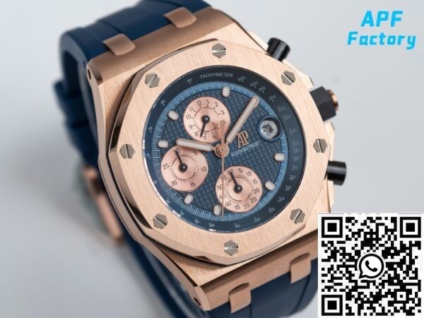 AP Gold Replica Watch Royal Oak Offshore 26238OR Rose