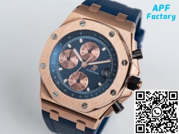 AP Gold Replica Watch Royal Oak Offshore 26238OR Rose