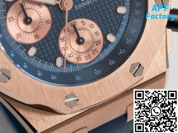 AP Gold Replica Watch Royal Oak Offshore 26238OR Rose