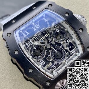 Fake Richard Mille Watches RM011-03 Black Ceramic Bezel