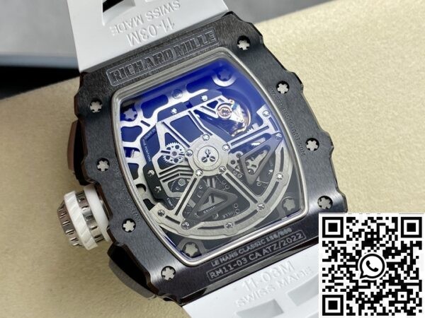 Fake Richard Mille Watches RM011-03 Black Ceramic Bezel