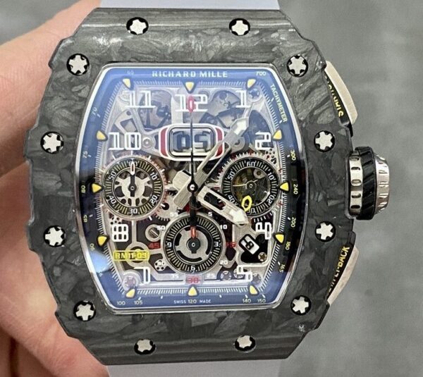 Richard Mille Fake KV Factory RM011-03 Carbon Fiber Case