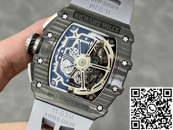 Richard Mille Fake KV Factory RM011-03 Carbon Fiber Case