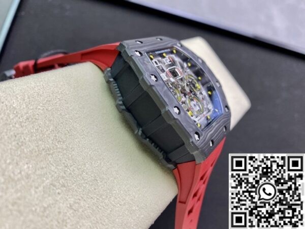 Fake Richard Mille Watch RM011-03 Carbon Fiber Case