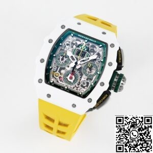 Richard Mille Replica Watches RM11 White Ceramic