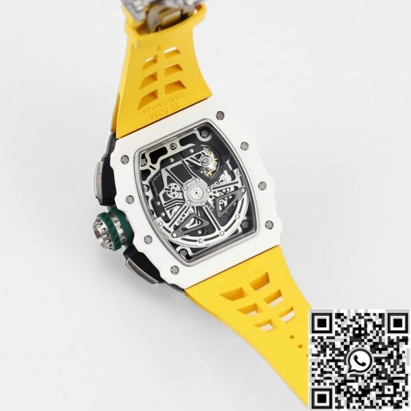 Richard Mille Replica Watches RM11 White Ceramic