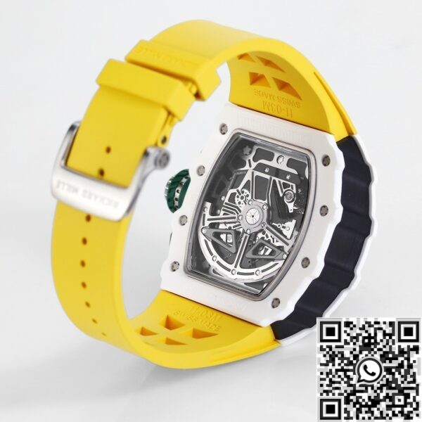 Richard Mille Replica Watches RM11 White Ceramic