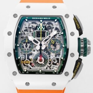 Fake Richard Mille Watches - KV Factory RM11 White Ceramic