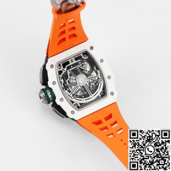 Fake Richard Mille Watches - KV Factory RM11 White Ceramic