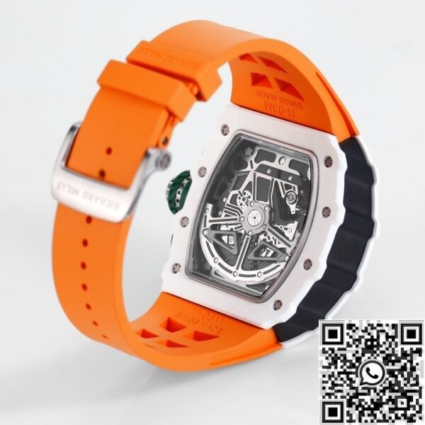 Fake Richard Mille Watches - KV Factory RM11 White Ceramic