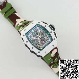 Fake Richard Mille Watch - RM11 White Ceramic