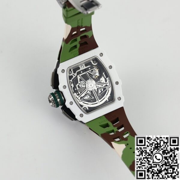 Fake Richard Mille Watch - RM11 White Ceramic