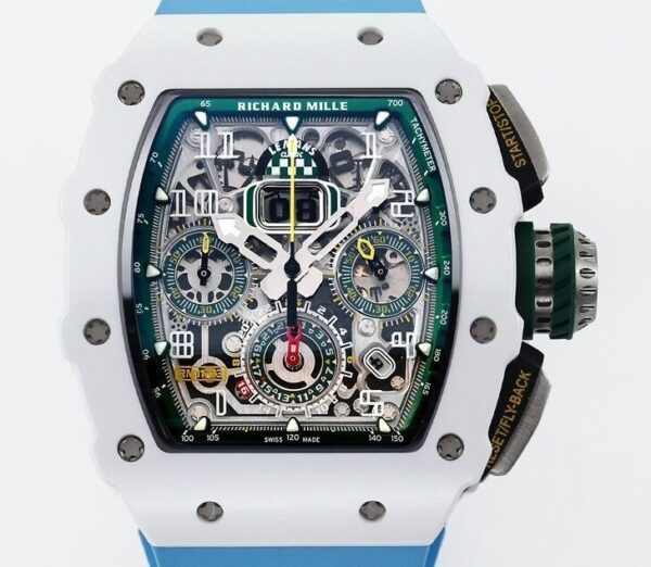 Best Replicas Richard Mille RM11 White Ceramic