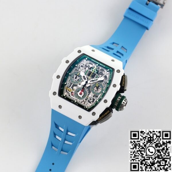 Best Replicas Richard Mille RM11 White Ceramic