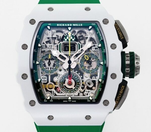 Richard Mille Replica Watches - RM11 White Ceramic