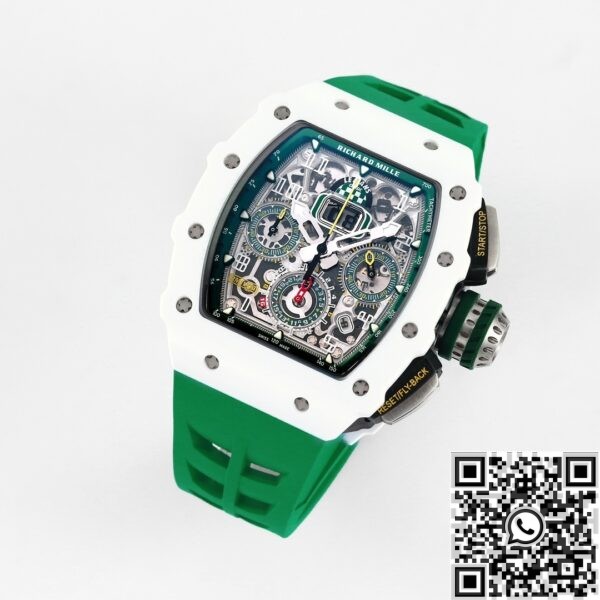 Richard Mille Replica Watches - RM11 White Ceramic