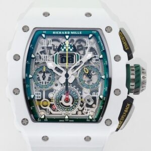 Richard Mille Replicas KV Factory RM11 White Ceramic