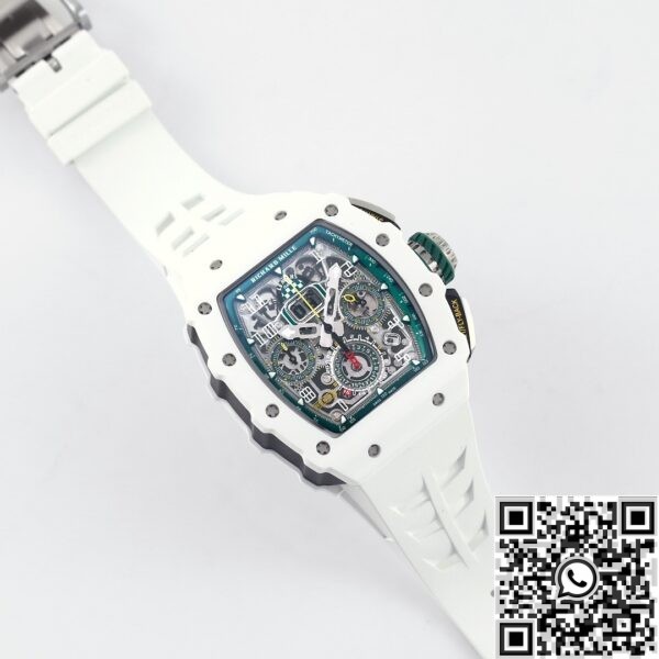 Richard Mille Replicas KV Factory RM11 White Ceramic