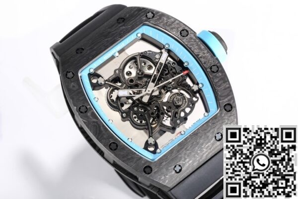 Richard Mille Fake RM055 - BBR Factory Blue Dial Watch