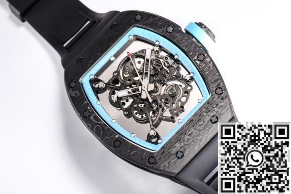 Richard Mille Fake RM055 - BBR Factory Blue Dial Watch