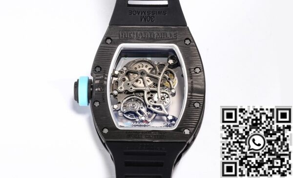 Richard Mille Fake RM055 - BBR Factory Blue Dial Watch