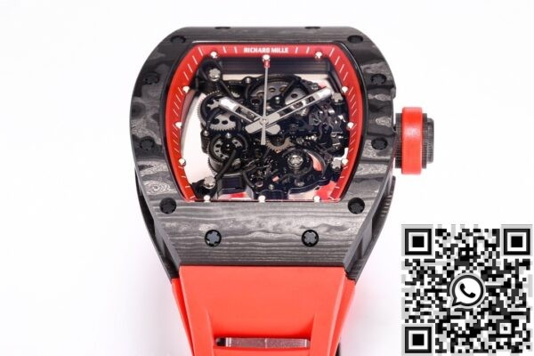 BBR Factory Replica Richard Mille - RM055 Red Dial watch