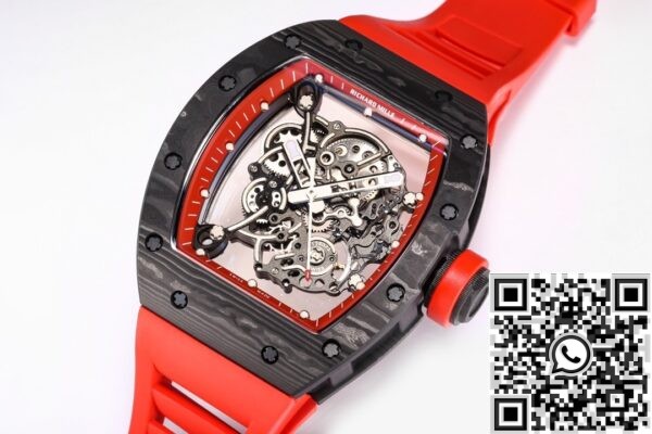 BBR Factory Replica Richard Mille - RM055 Red Dial watch