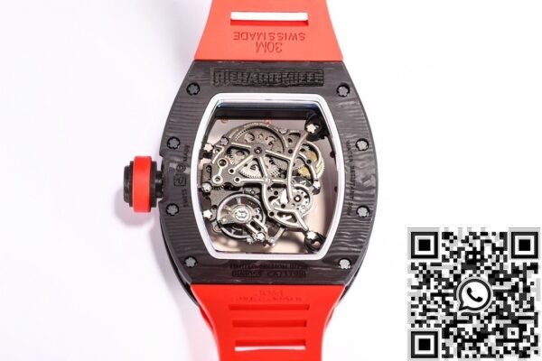 BBR Factory Replica Richard Mille - RM055 Red Dial watch