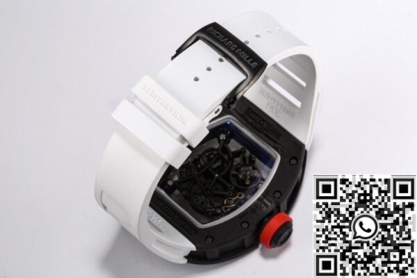 Richard Mille 1:1 Replica - BBR Factory RM055 White Rubber