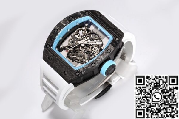 BBR Factory Replica Richard Mille - RM055 Blue Dial White