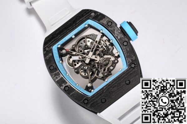 BBR Factory Replica Richard Mille - RM055 Blue Dial White