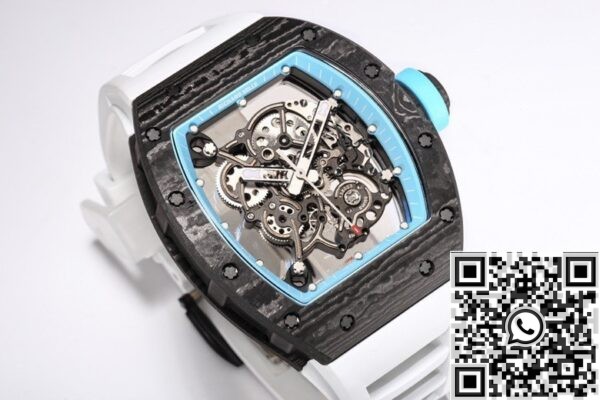 BBR Factory Replica Richard Mille - RM055 Blue Dial White