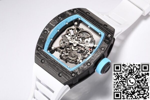 BBR Factory Replica Richard Mille - RM055 Blue Dial White