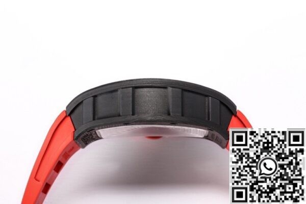 1:1 Replica Richard Mille - BBR Factory RM055 Red Rubber Strap