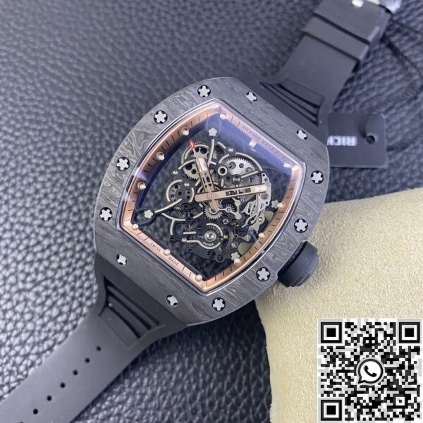 Richard Mille Best Replica KU Factory RM055 Rose Gold Dial