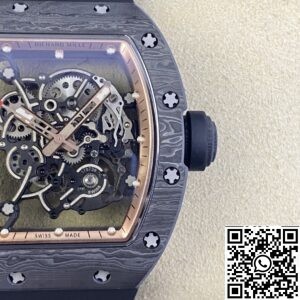 Richard Mille Best Replica KU Factory RM055 Rose Gold Dial