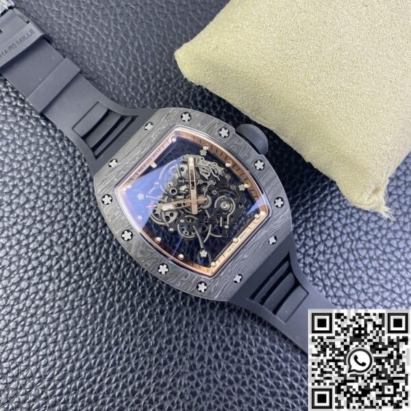 Richard Mille Best Replica KU Factory RM055 Rose Gold Dial