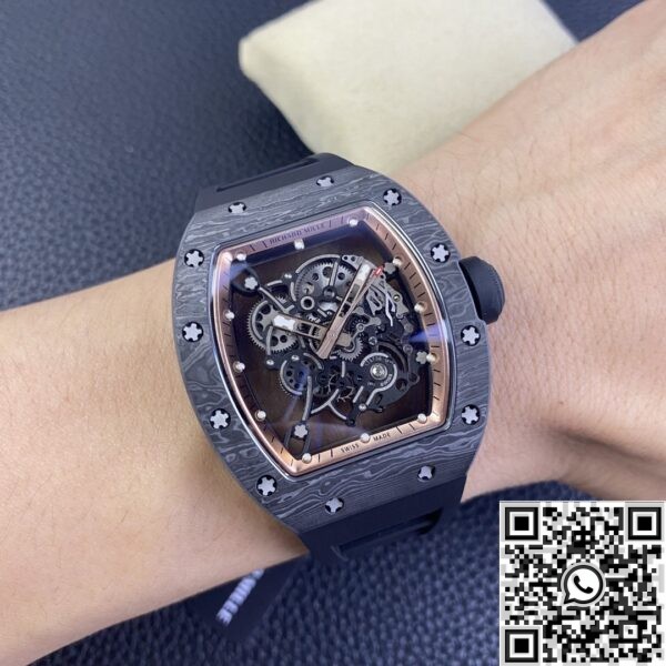 Richard Mille Best Replica KU Factory RM055 Rose Gold Dial