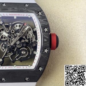 Richard Mille 1:1 replica KV Factory - RM055 V5 Carbon Fiber